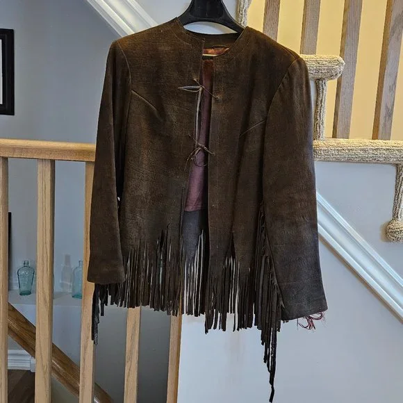 Vintage Raw Hide Jacket - Picture 1 of 3
